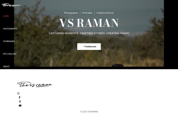 Frames theme site design template sample