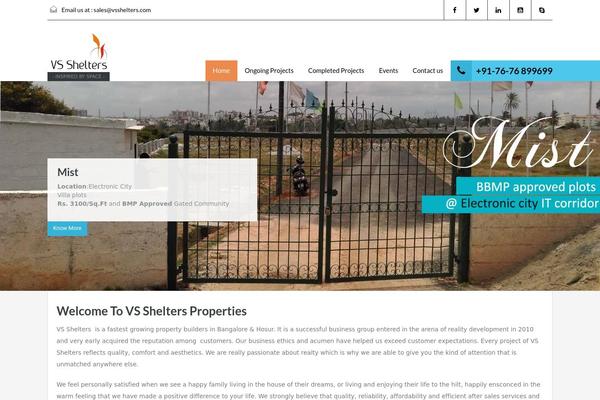 Realhomes Theme theme site design template sample