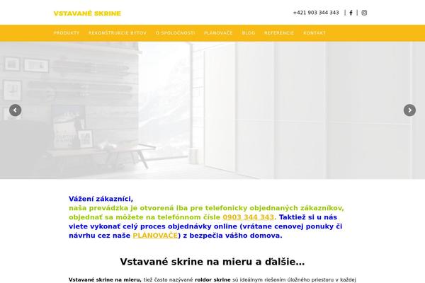Savoy theme site design template sample