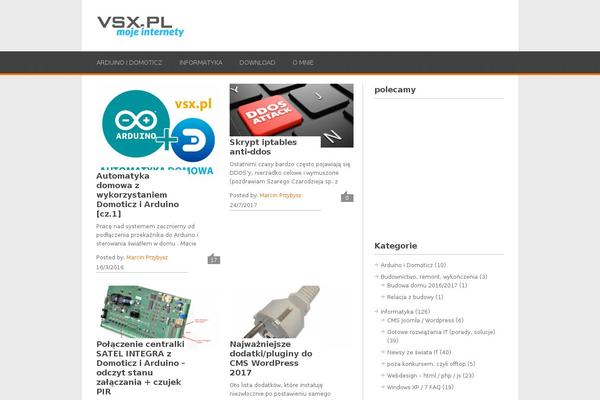 Site using End Page Slide Box plugin