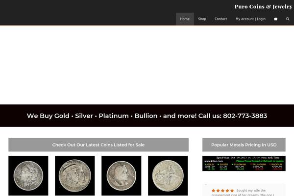 Generatepress-child-theme theme site design template sample