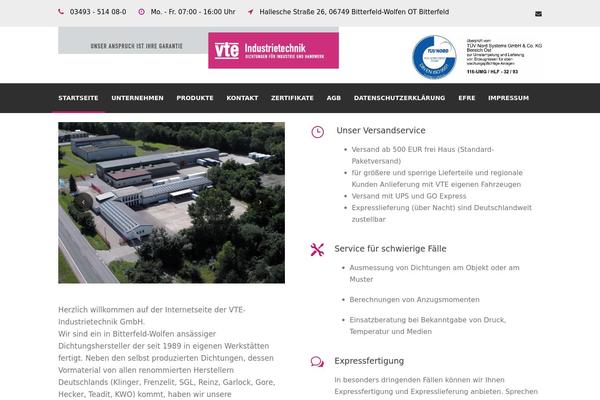 Realfactory theme site design template sample