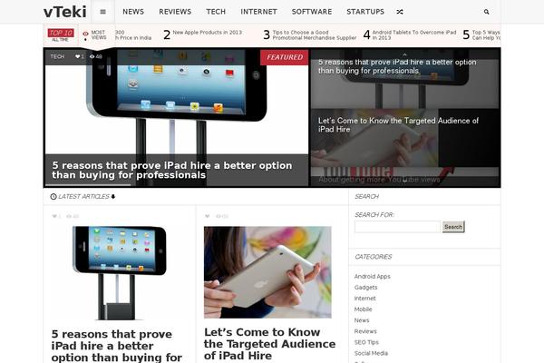 Site using Ad-codez-widget plugin