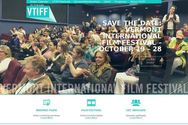 vtiff.org site used Festival