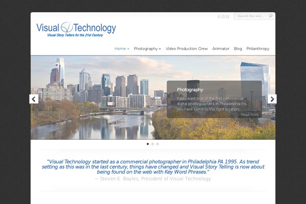 Chameleon theme site design template sample