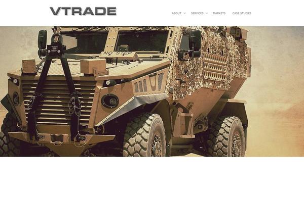 District theme site design template sample