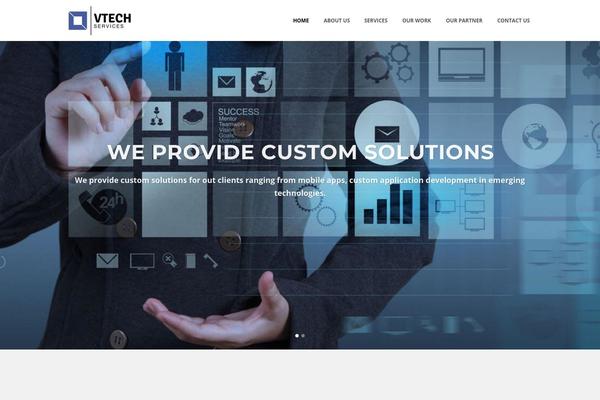 Bridge Child theme site design template sample
