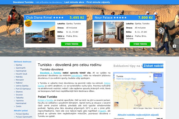 Travel theme site design template sample