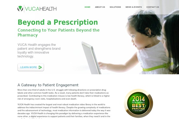 Nano3 theme site design template sample