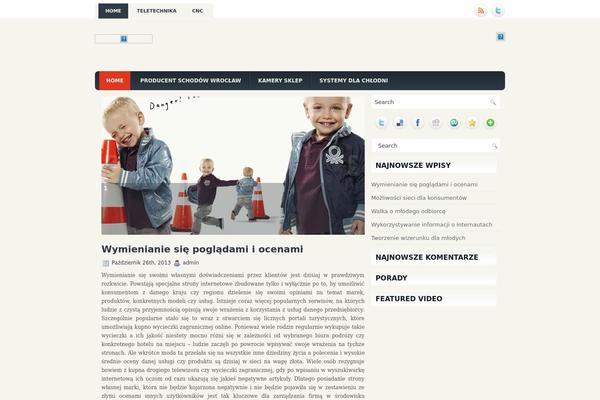 1 theme site design template sample