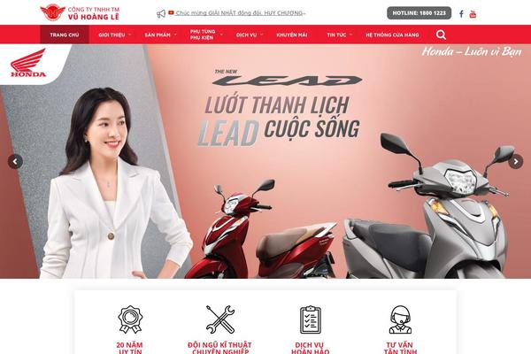 vuhoangle.com site used Wpprocare