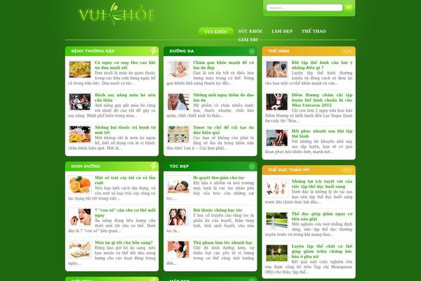 Movable theme site design template sample