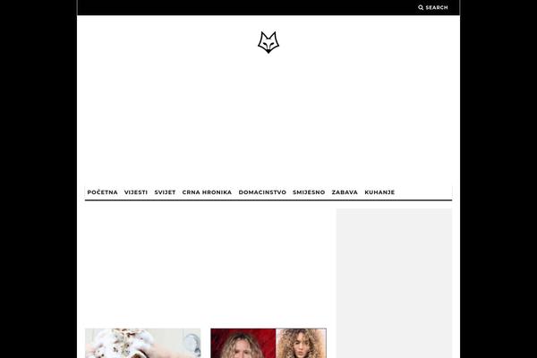 15Zine theme site design template sample