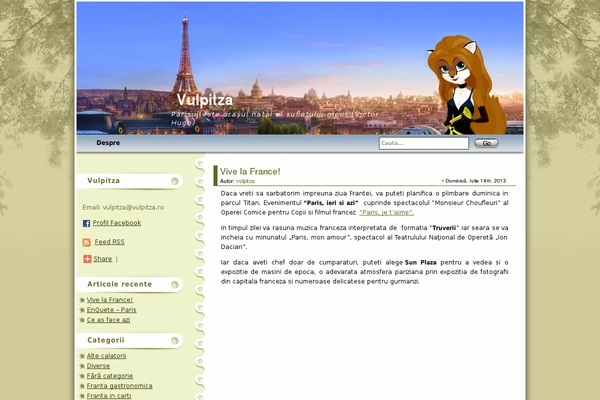 Mapleleaf theme site design template sample