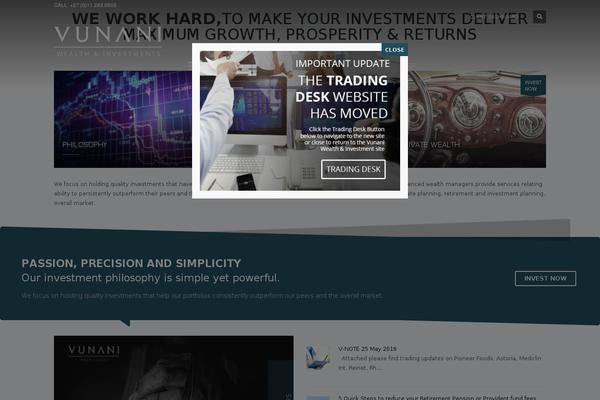 vunaniprivateclients.co.za site used Icanvasweb