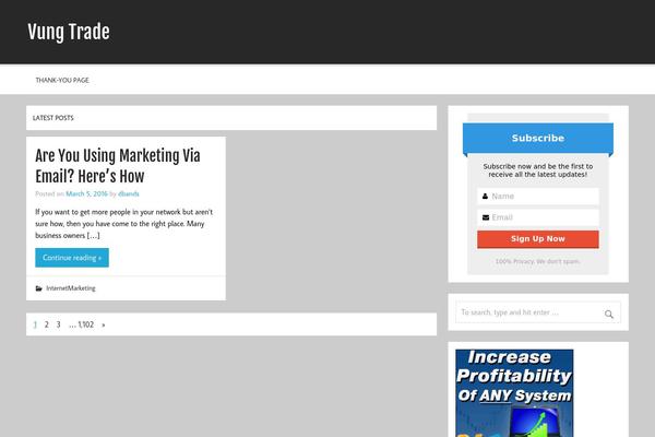 Momentous Lite theme site design template sample
