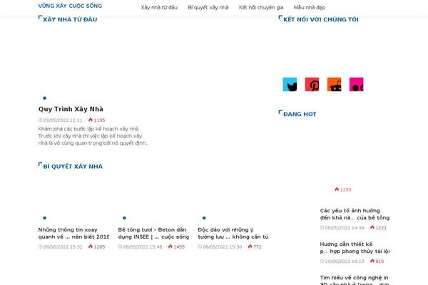 vungxaycuocsong.com.vn site used Vnnews