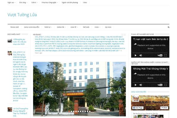 SuperNews theme site design template sample