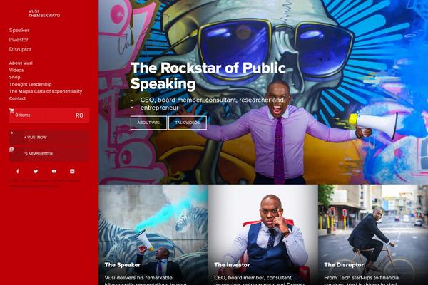 Site using Carousel Slider plugin