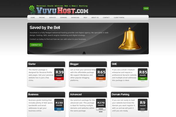 Phenomenon theme site design template sample