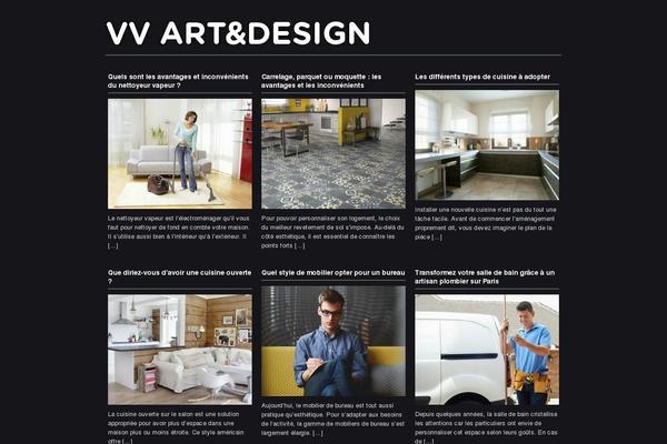 Photoria theme site design template sample