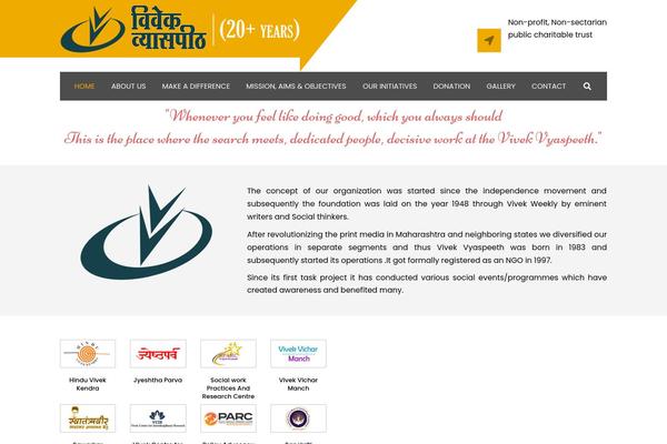 Constructo theme site design template sample