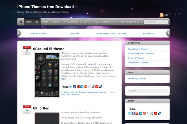 iTheme2 theme site design template sample