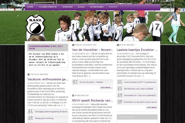 vvnsvv.nl site used Voetbal