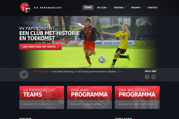 vvpapendrecht.nl site used Theme1948