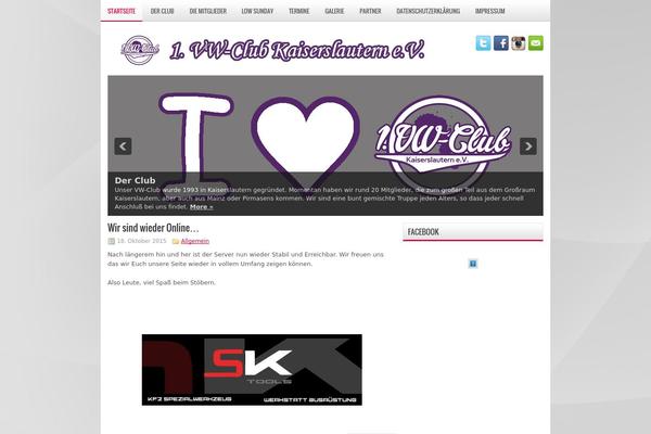Slide theme site design template sample