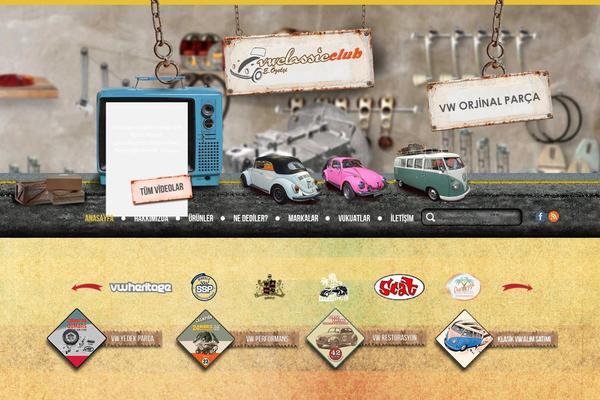 Vv theme site design template sample
