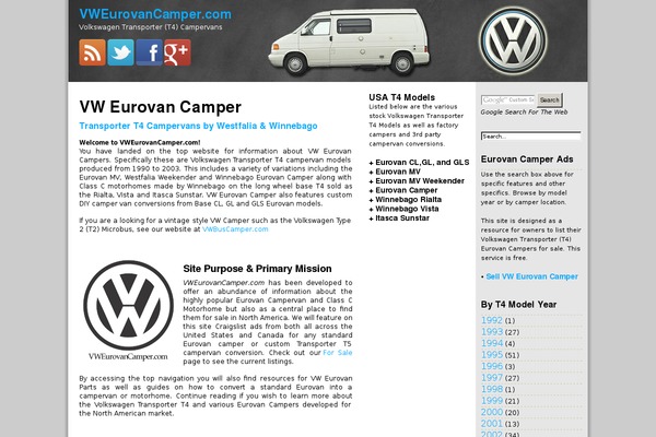 vweurovancamper.com site used Prosense