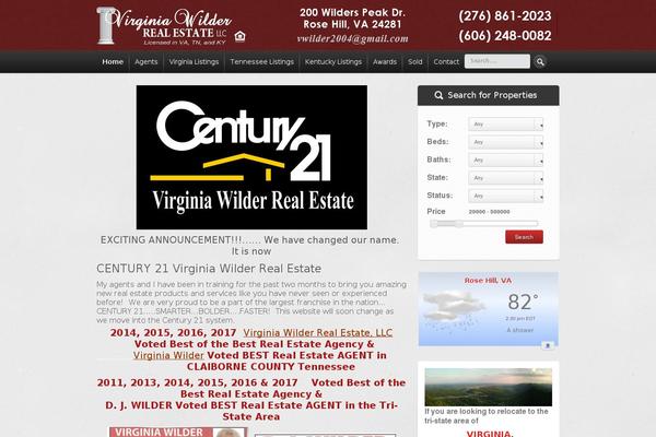 Locality theme site design template sample