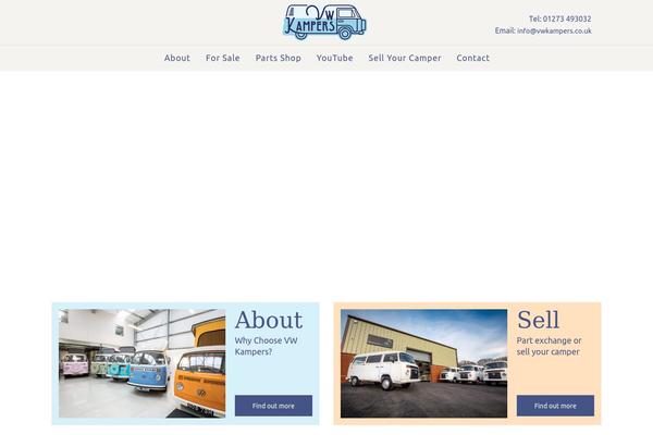 Legenda theme site design template sample