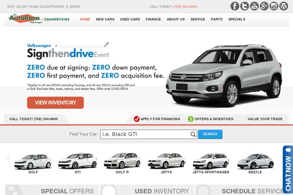 Dealer Inspire common website example screenshot