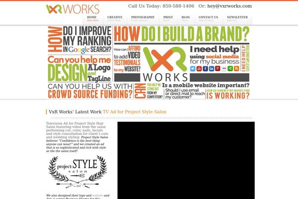 FreshBiz theme site design template sample