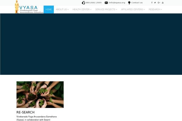 vyasa.org site used Vyasa