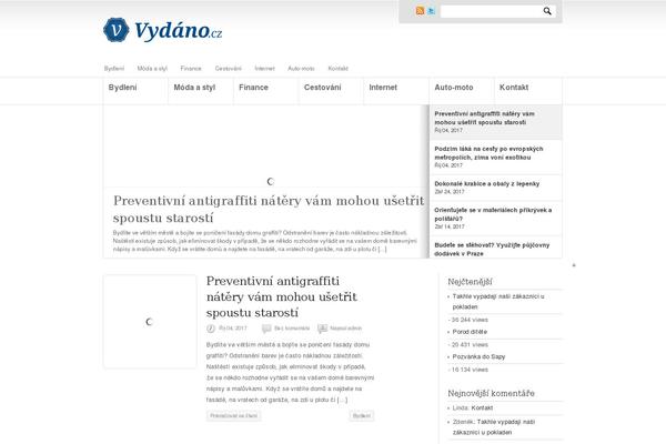 FlyMag theme site design template sample