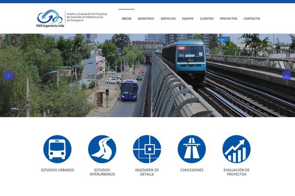 vyringenieria.com site used Corporative