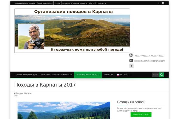 Alterna theme site design template sample