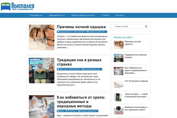 Focusblog theme site design template sample