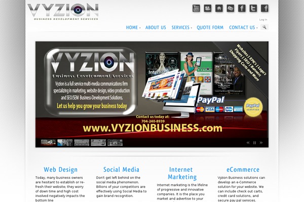 Prestige Light theme site design template sample