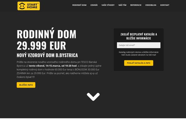 vzorovydom.sk site used Xlander