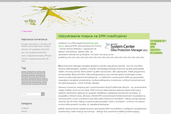 Origami theme site design template sample