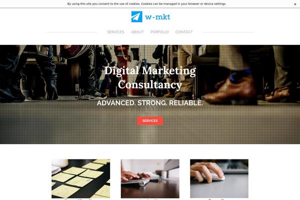 Optimizer theme site design template sample