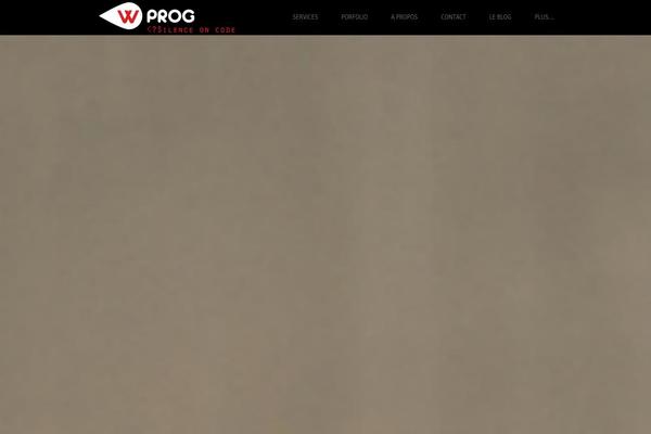 THEONE theme site design template sample