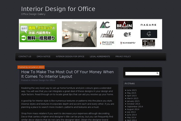 Parament theme site design template sample