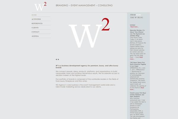 Site using Clients plugin