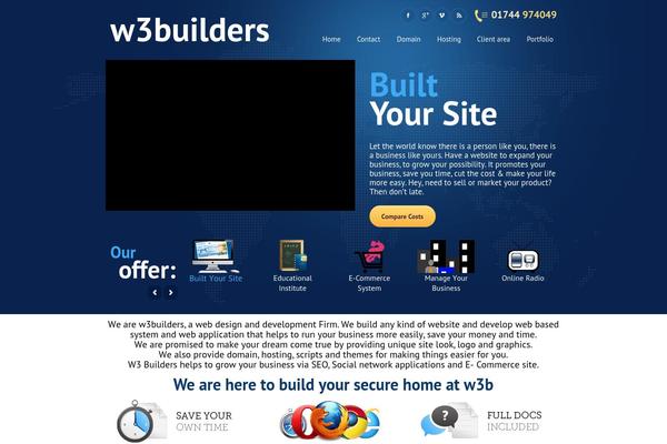 Doover theme site design template sample