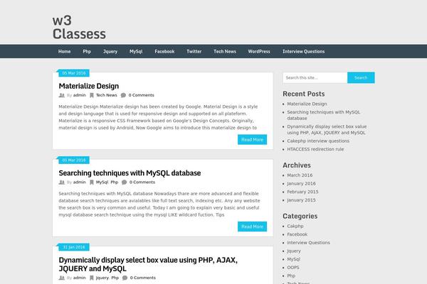 Ribbon theme site design template sample